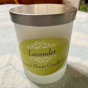 Sound Shore Candle Company Lavender Scented Candle New